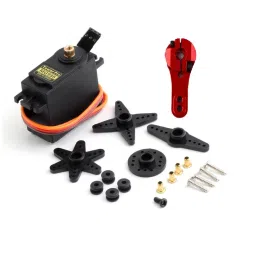 TowerPro MG995 Servo High-Speed Digital Metal Gear Servo Motor with CNC Aluminum Steering Servo Horn Arm- Good Quality-19