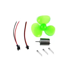 100 mm Big Four-Leaf Micro Wind Generator DC Motor with Propeller and LED-22