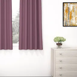 Story@home Mauve Black Out Window Curtain-image-46