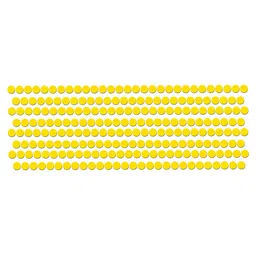 Comet Busters Traditional Designer Bindis - Yellow-56