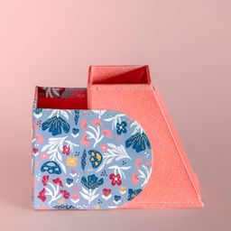 The Wishing Chair Grey & Blue Printed Desk Organiser-32