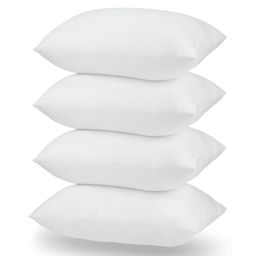 Angel Mommy White 4 Pieces Fiber Filled Sleep Pillows-image-85