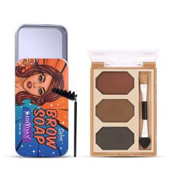SHRYOAN Set Of 2 Eyebrow Finishing Powder Palette - 4g - 01- Styling Brow Soap - 10g-18