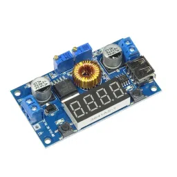 DC-DC XL4015 Adjustable Stepdown Module 5A 75W with 4 Bits Digital Display Voltmeter image 2