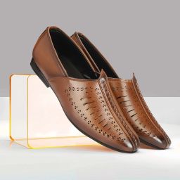 Men's Stylish Casual Mojari Nagra Jutis For Men-picture-14