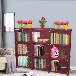 Metal Open Book Shelf-0