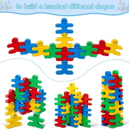 aexoniz toys balancing Building Block Set (23 Pcs) (Balance Building Block ) (Multicolor) image 5