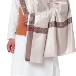 Kashmiri queen Wool Woven Men Shawl-picture-14