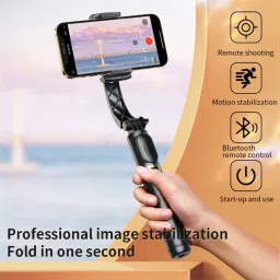 Wifton Tripod q08 mobile gimble stabilizer for vlogging, youtube, live video-VXI Single Gimbal for Mobile, Camera image 4