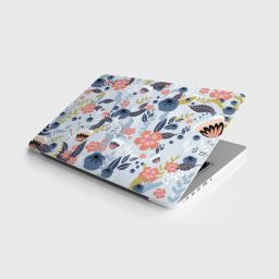 Happywagon Blue Bloom Laptop Skin vinyl Laptop Skin Compatible for 15 inch-image-7