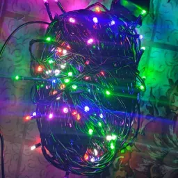 mekia 220 LEDs 60 m Multicolor Flickering, Color Changing String Rice Lights image 2