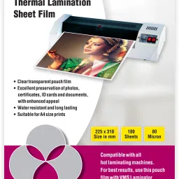 Starlam Thermal A4 Lamination Pouch 225x310mm 80 Micron for Document and Certificate A4 Laminating Sheet-21