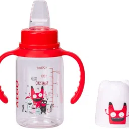 ALGO Jr. 2 Stage Baby Spout & Straw Sipper with Gravity Ball & Twin Handle-image-9