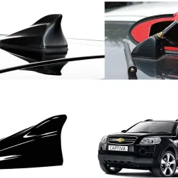 Shark Fin Roof top Signal Receiver for Chevrolet Captiva Black Car Antenna Shark Fin Roof top Signal Receiver for Chevrolet Captiva Black Car Antenna Satellite Vehicle Antenna-image-36