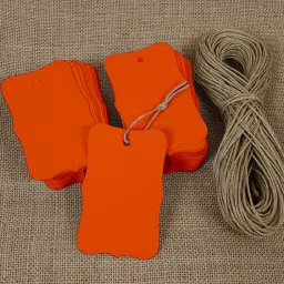 100 Pcs Bonbonniere Wedding Favor Hang Tags Gift Shape Tag with Jute Twine Invitation Card-image-83
