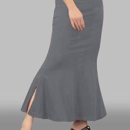 SHAYONAM FFK Grey Fishskurat S Lycra Blend Petticoat-image-79