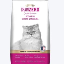 Grainzero Persian long coat cat Chicken, Fish 3 kg Dry Adult Cat Food-image-92