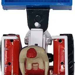 miniature mart 2 Small Size Plastic Made Indian Automobile Model Tractor With Trolley Toy For Children|Boys Playing Toy|Use As Showpieces(2 Combo Offer)| image 5