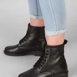 STRASSE PARIS Women's Boots | Faux Leather, Trendy, Comfortable Boots Boots For Women-image-67