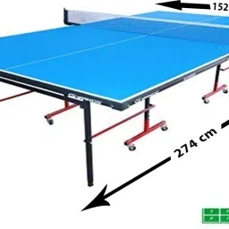 Stationary Indoor Table Tennis Table (Blue, Mullti Color) Stationary Indoor Table Tennis Table-image-19