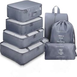 vhbie Luggage Organiser Bags Polyester Laundry Bag-image-5