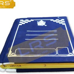 Ledger Super Heavy Quality Canvas Bound - 110 GSM Thick High Bright Ultra Smooth Paper - Small Notebook Size (250 Pages) 110 GSM Thick 1-Part Ledger-image-22