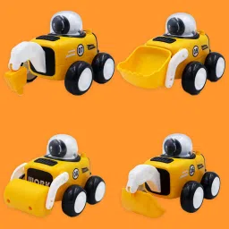Construction Vehicles Pack of 4 | Excavator Toys for Kids | Construction Toys-41