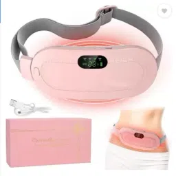 HASRU Heating Pad for Period PainVibration Massage Belly and Back Pain Relief Electric Personal Care Appliance Combo-image-32