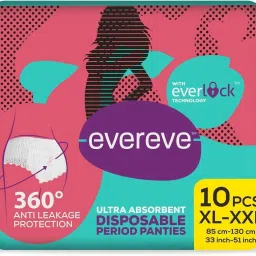 Ultra Absorbent Disposable Period Panties, XL-XXL, 10's Pack, 0% Leaks Sanitary Pad-image-9