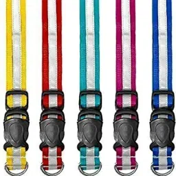 5pc DOG REFLECTER COLLAR Dog & Cat Everyday Collar-21