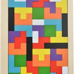 Wooden Russian Blocks Puzzles for Kids Adults, Wooden Puzzle Brain Teasers Toy-image-2