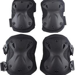 Protective Knee and Arm Safety Guard Set for Roller Skating & Cycling - Set of 4 Rider Knee Slider-image-34