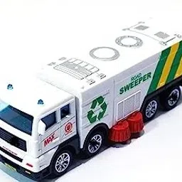 1:55 Model Sweeper Truck Vehicle - Friction Power Toy Truck-30