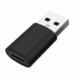 ZENIFY Black Type C Female to USB A Male Connector Adapter Compatible for All Type-C Devices Phone Converter-14