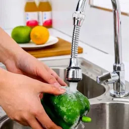 cosware Turbo 360 Faucet Sprayer Water Extender Multiple use in Kitchen Tap Extension Faucet Function Diverter image 4