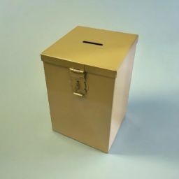 SS Coin Peti / Donation Box - Gold Color Coin Bank-image-73