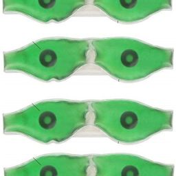 Aloe Vera Cool Gel Eye Mask Summer Ice Cooling Sleeping Mask for Eye Patches Remove Dark Circles Cool Eyes Patch Pads Eye Care pack of 4-image-8