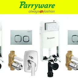 Half Frame Concealed Cistern, with divater body upper crust set of 2 pic 140 Dual Flush Tank-13