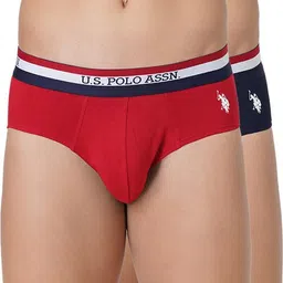 u.s. polo assn. Pack of 2 Solid Men Brief-picture-12