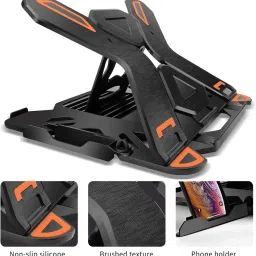nextwave 4 IN 1 LAPTOP STAND + BOOK Stand + TAB STAND + MOBILE STAND Laptop Stand image 2