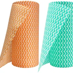 Multipurpose Kitchen Cleaning Wipes Cloth Roll for Kitchen, Bathroom Washing Tissue pack Wet and Dry Non-woven Cleaning Cloth-16