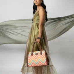 Women Multicolor Satchel-69