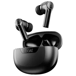 boAt Airdopes 300 TWS Earbuds with Passive Noise Cancellation (IPX4 Water Proof, 50 Hours Playback, Gunmetal Black)-10