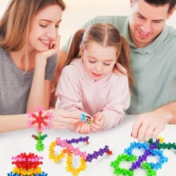 Building Blocks- Kids Toys Educational Building Toys- Discs Interlocking -300Pcs-7