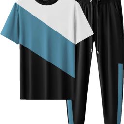 Colorblock Men Track Suit-image-91