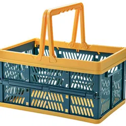 FOLDABLE FRUIT STORAGE BASKET Plastic Fruit & Vegetable Basket-image-41