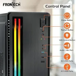 Frontech sailcom cpu002 intel i5 (8 GB RAM/on boardgraphics Graphics/512 GB SSD Capacity/Windows 11 Home (64-bit)/on board graphics GB Graphics Memory) Mini Gaming Tower image 2