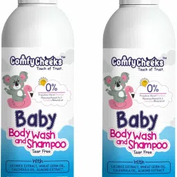 Tear Free Baby Wash&Shampoo Aloe Vera For Soft Clean Skin&Hair 2pcs-image-58
