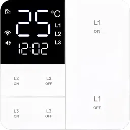 Ledgebit Smart Touch Light Switch – WiFi, Timer & Temp Display | Smart Switch-picture-25