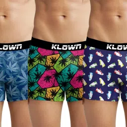 Pack of 3 Printed Men Trunk-image-3